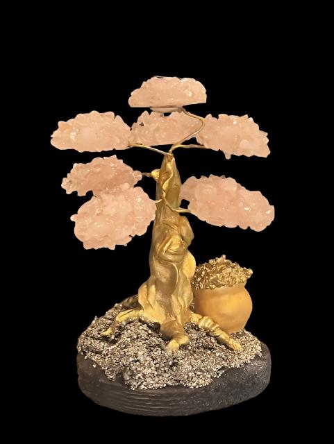 Crystal Chip Cluster Money Tree