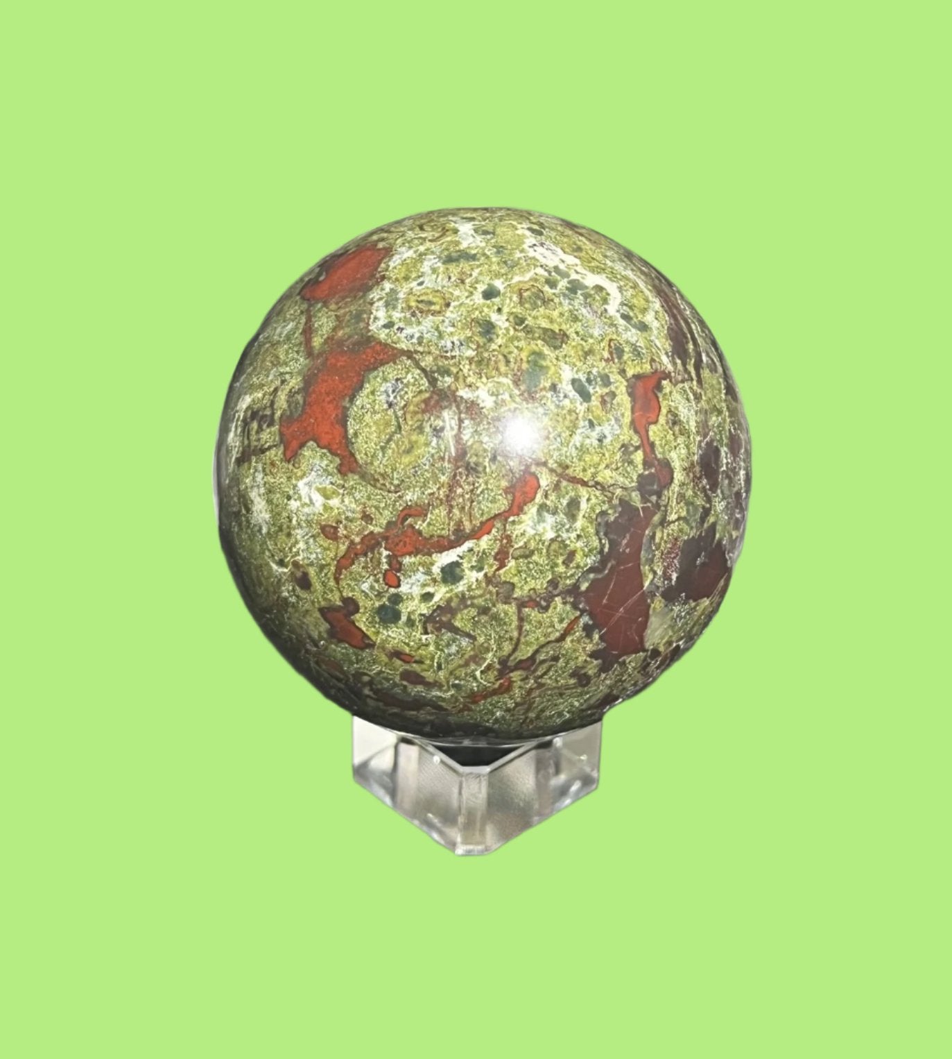 Dragon Blood Stone Sphere