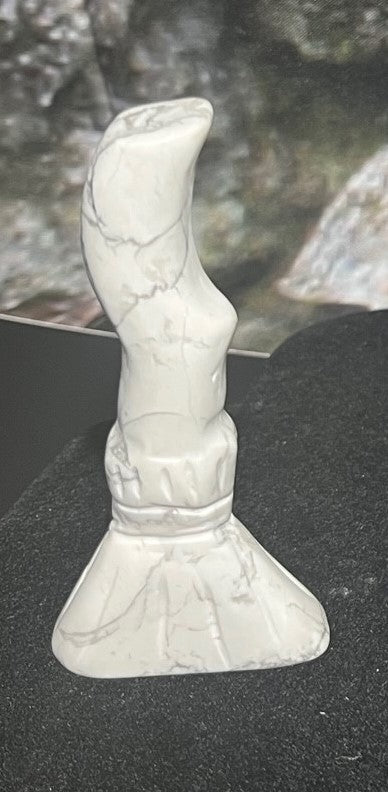 Witches broom stone/crystal carving
