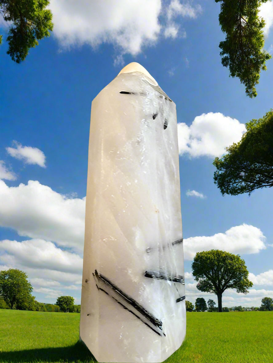 Tourmaline Quartz Point