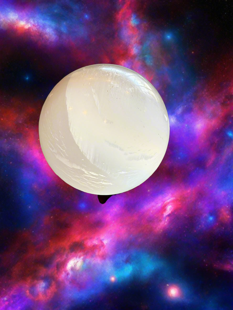 Selenite Sphere