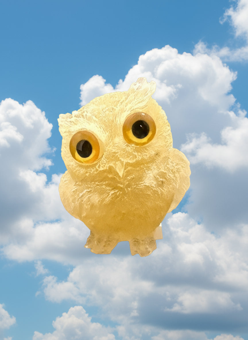 Resin Chip Owl