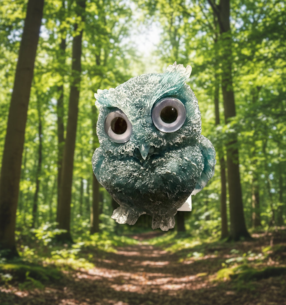 Resin Chip Owl