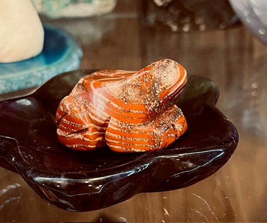 Red Jasper Frog