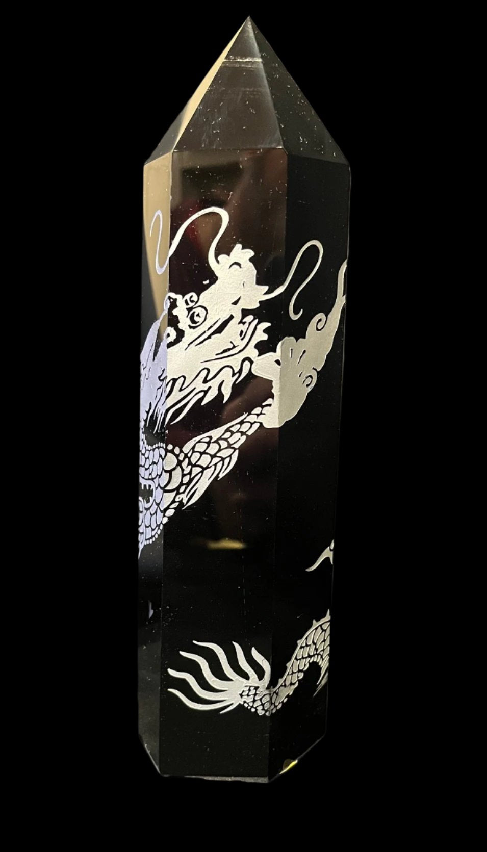 Black Obsidian Dragon Tower