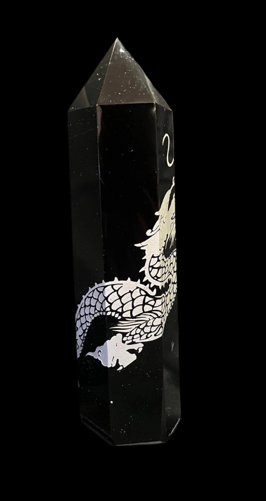 Black Obsidian Dragon Tower