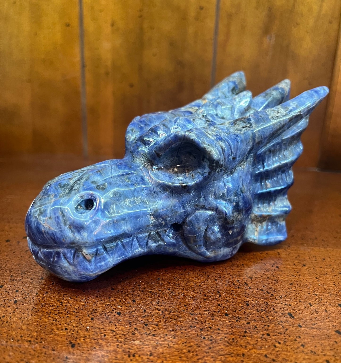 Dragon head crystal/stone carving