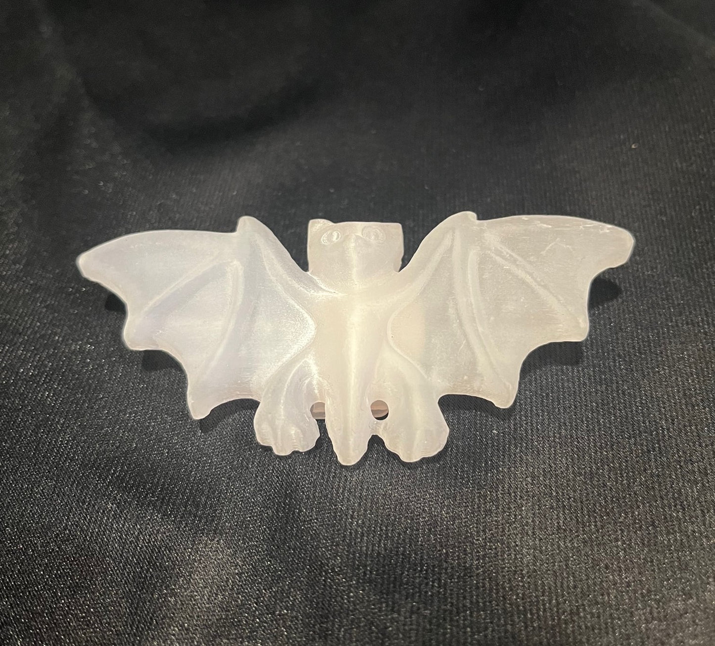 Vampire Bat crystal/stone carving