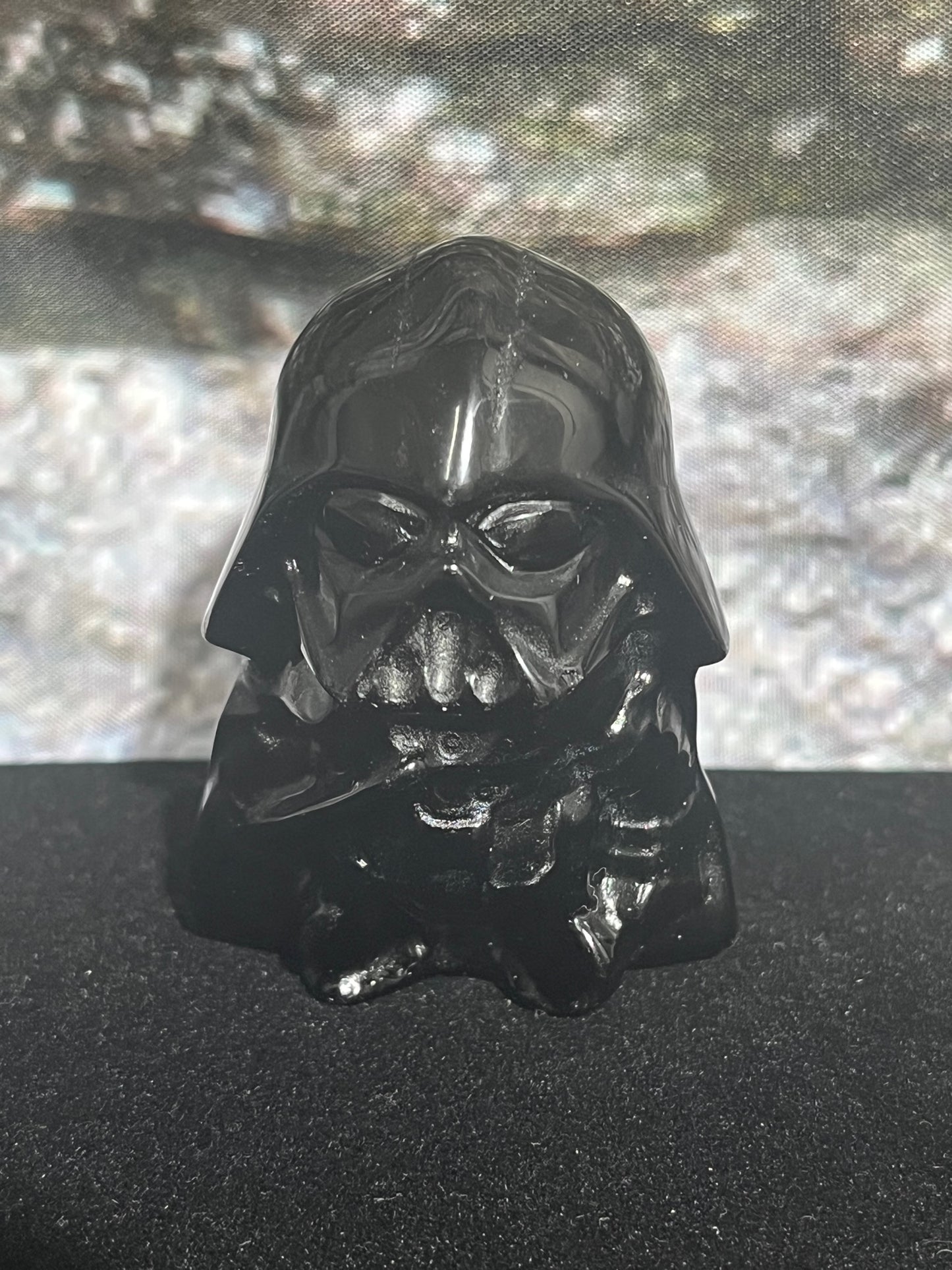 Dark space lord stone/crystal carving