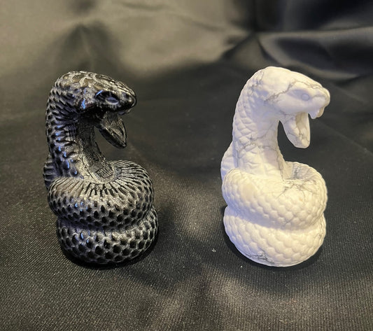 Python crystal/stone carving-assorted