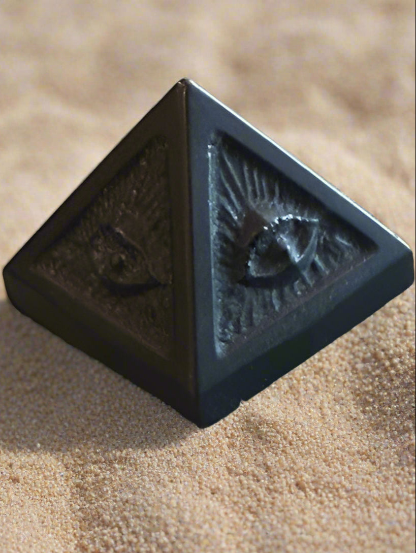 Black Obsidian Third Eye Pyramid