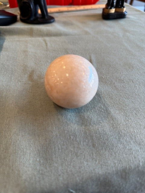 Sandstone sphere: 1 2/3 circumference