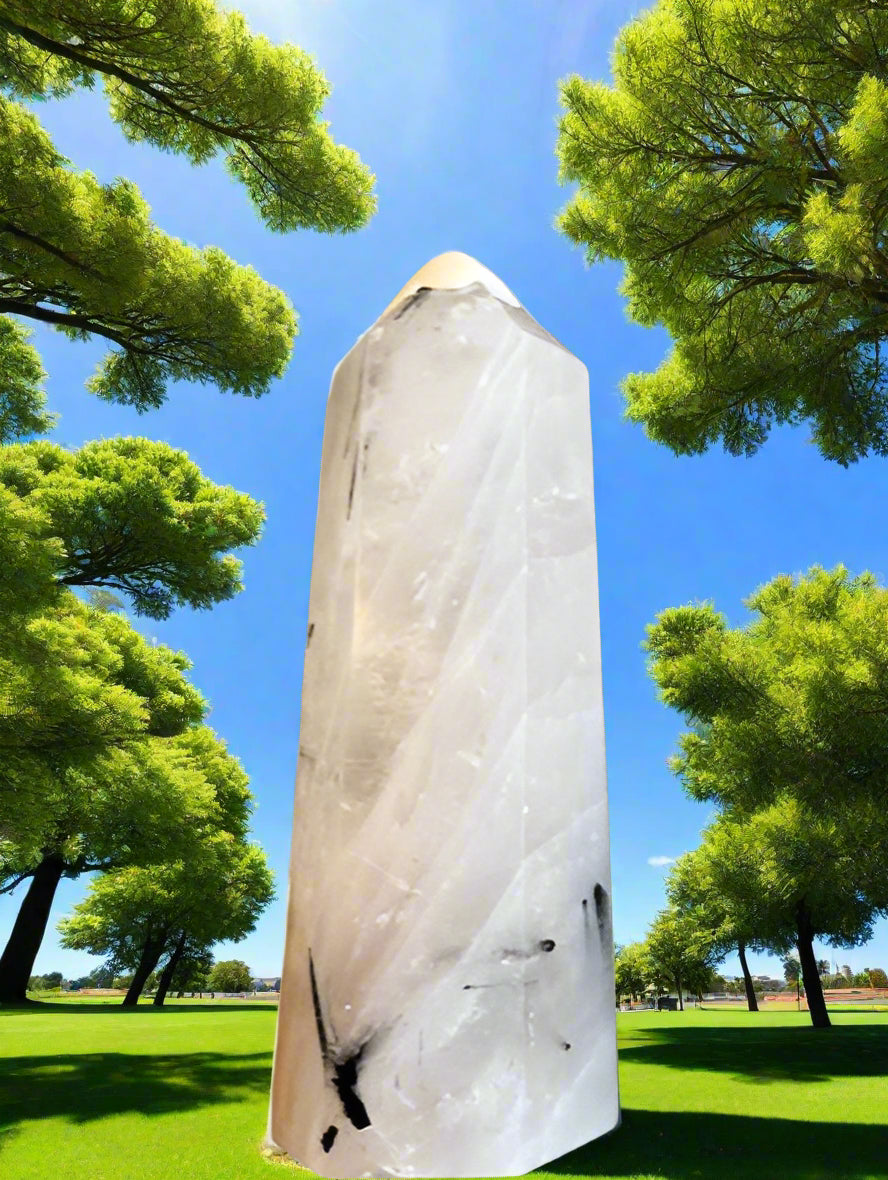 Tourmaline Quartz Point
