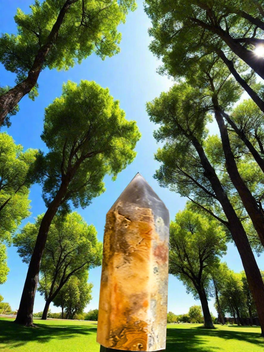 Crazy Lace Agate Point #2