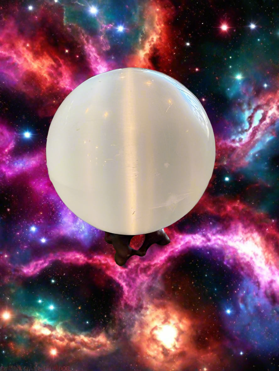 Selenite Sphere