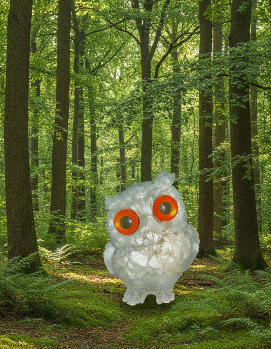 Resin Chip Owl